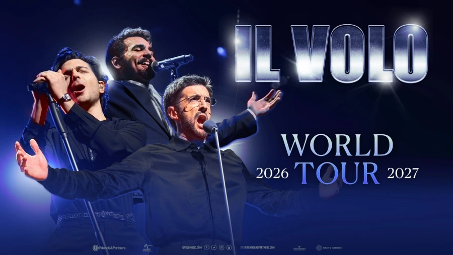 Il Volo a Taormina 2026 World Tour 2026-2027 - Una serata indimenticabile di pop lirico italiano